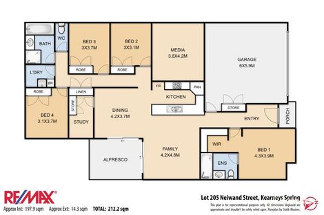 16 Neiwand St, Kearneys Spring, QLD 4350