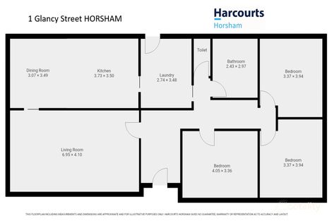 Property photo of 1 Glancy Street Horsham VIC 3400