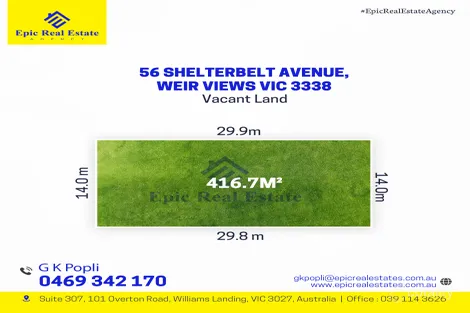 56 Shelterbelt Ave, Weir Views, VIC 3338