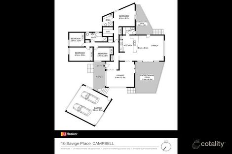 Property photo of 16 Savige Place Campbell ACT 2612