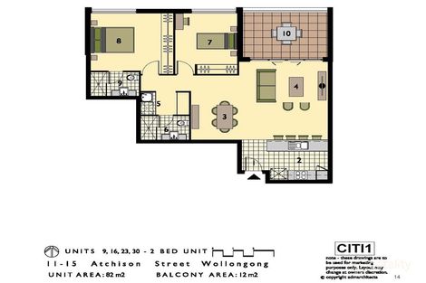 Property photo of 43/11 Atchison Street Wollongong NSW 2500