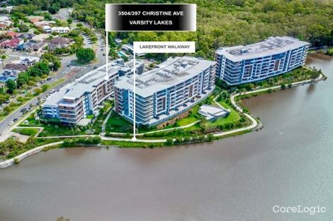 Property photo of 3504/397 Christine Avenue Varsity Lakes QLD 4227