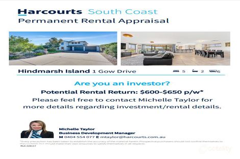 1 Gow Dr, Hindmarsh Island, SA 5214