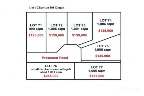 Lot 77 Cheriton Rd, Gingin, WA 6503