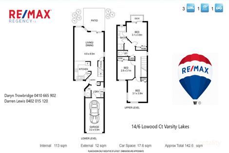 Property photo of 14/6 Lowood Court Varsity Lakes QLD 4227