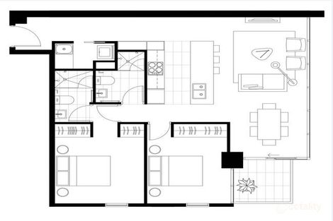 1408/45 Clarke St, Southbank, VIC 3006