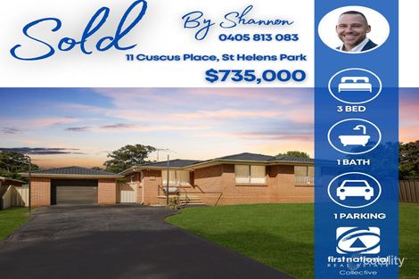 Property photo of 11 Cuscus Place St Helens Park NSW 2560