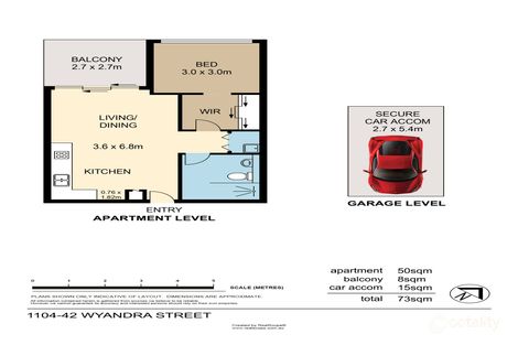 Property photo of 1104/42 Wyandra Street Newstead QLD 4006