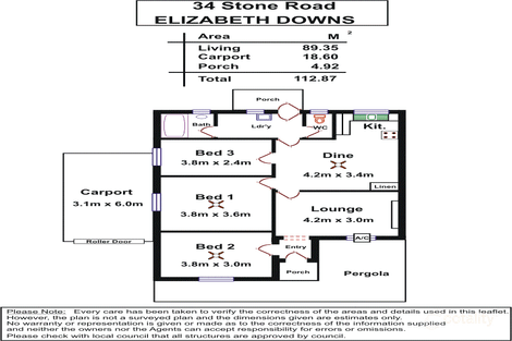 Property photo of 34 Stone Road Elizabeth Downs SA 5113