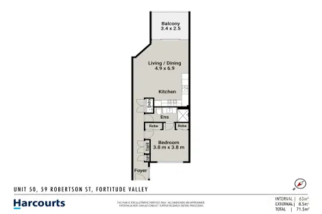 Property photo of 50/59 Robertson Street Fortitude Valley QLD 4006