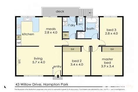 Property photo of 43 Willow Drive Hampton Park VIC 3976