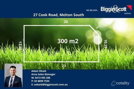 27 COOK RD, MELTON SOUTH, VIC 3338