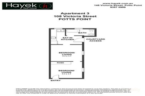 3/108 Victoria St, Potts Point, NSW 2011
