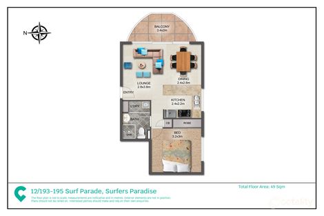 Property photo of 12/193-197 Surf Parade Surfers Paradise QLD 4217