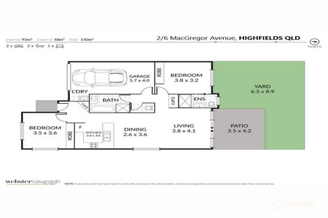 Property photo of 2/6 Macgregor Avenue Highfields QLD 4352