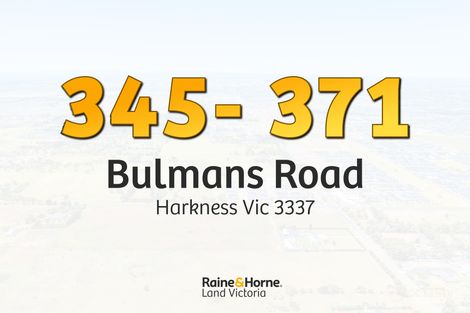 345-371 Bulmans Rd, Harkness, VIC 3337