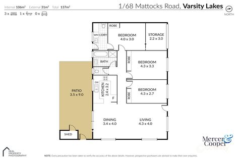 Property photo of 1/68 Mattocks Road Varsity Lakes QLD 4227