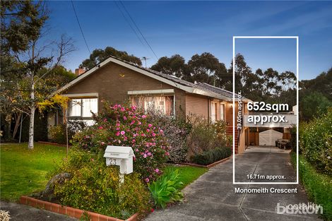 Property photo of 23 Monomeith Crescent Mount Waverley VIC 3149