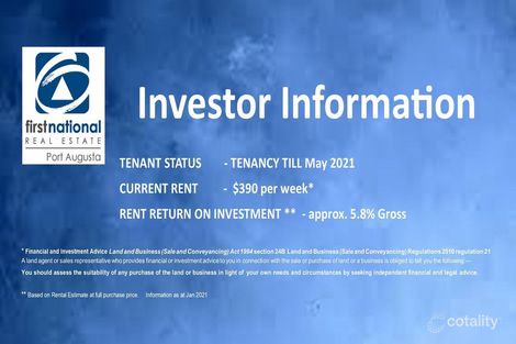 13 Augusta Tce, Port Augusta, SA 5700