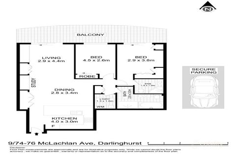 Property photo of 9/74-76 McLachlan Avenue Darlinghurst NSW 2010
