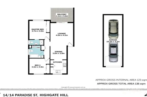 Property photo of 14/14 Paradise Street Highgate Hill QLD 4101