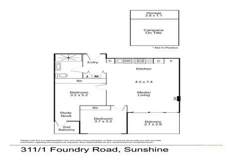 Property photo of 311/1 Foundry Road Sunshine VIC 3020