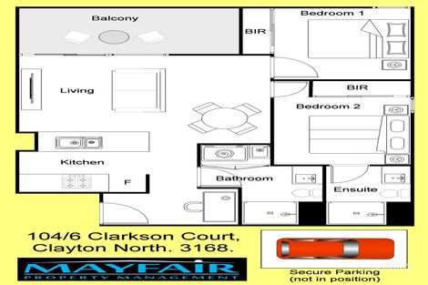 Property photo of 104/6 Clarkson Court Clayton VIC 3168
