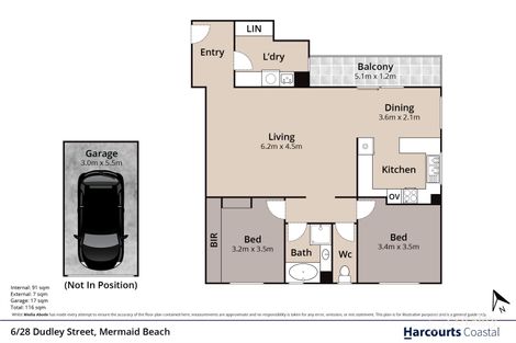 Property photo of 6/28 Dudley Street Mermaid Beach QLD 4218