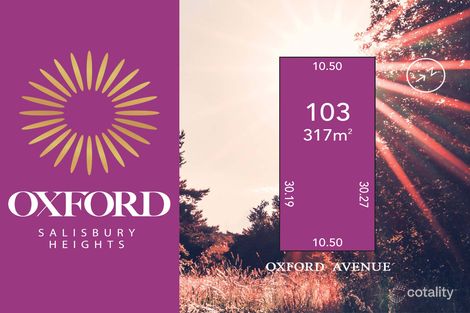 Lot 103 Oxford Ave, Salisbury Heights, SA 5109