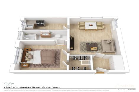 17/45 Kensington Rd, South Yarra, VIC 3141