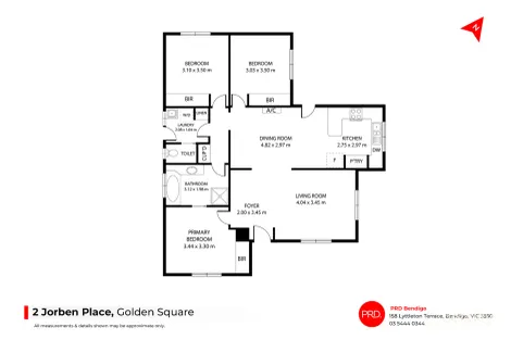 Property photo of 2 Jorben Place Golden Square VIC 3555