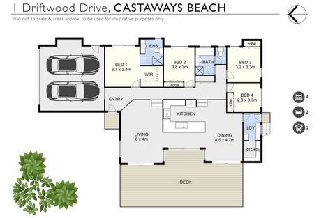 Property photo of 1 Driftwood Drive Castaways Beach QLD 4567