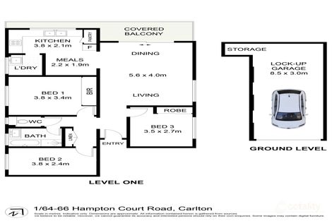 1/64-66 Hampton Court Rd, Carlton, NSW 2218