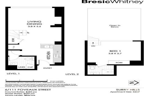 Property photo of 43/111-115 Foveaux Street Surry Hills NSW 2010