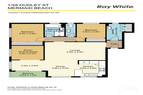 1/28 Dudley St, Mermaid Beach, QLD 4218
