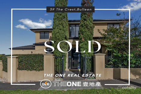 Property photo of 39 The Crest Bulleen VIC 3105