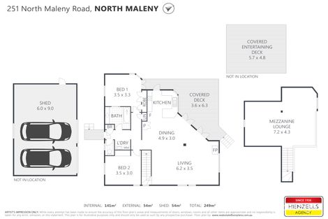 Property photo of 251 North Maleny Road North Maleny QLD 4552