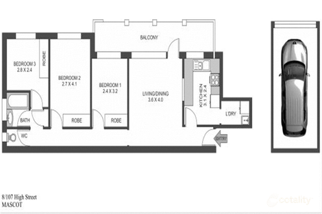 8/107 High St, Mascot, NSW 2020