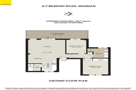 Property photo of 2/7 Belmont Road Mosman NSW 2088