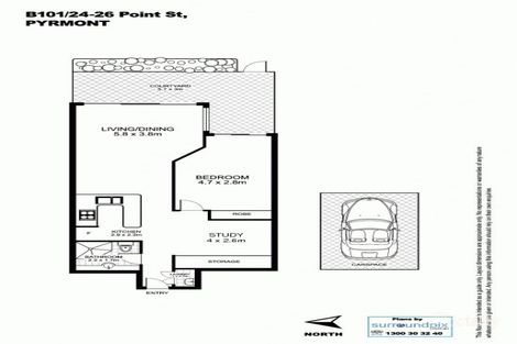Property photo of 101B/24 Point Street Pyrmont NSW 2009