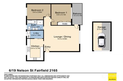 Property photo of 6/19 Nelson Street Fairfield NSW 2165