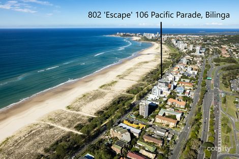 Property photo of 802/106 Pacific Parade Bilinga QLD 4225