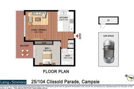 Property photo of 25/104-106 Clissold Parade Campsie NSW 2194