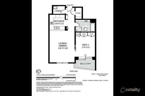Property photo of 110/1A Tusculum Street Potts Point NSW 2011