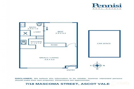 7/18 Mascoma St, Ascot Vale, VIC 3032