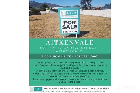 Lot 47/12 Cahill St, Aitkenvale, QLD 4814