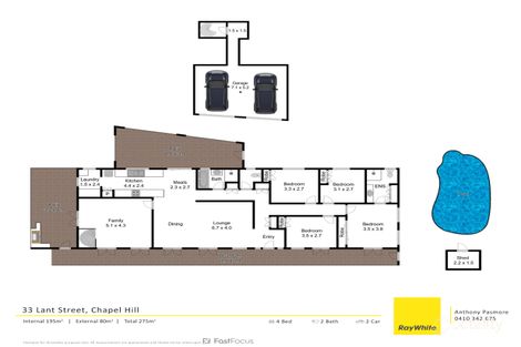 33 Lant St, Chapel Hill, QLD 4069