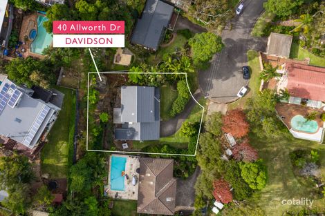 Property photo of 40 Allworth Drive Davidson NSW 2085