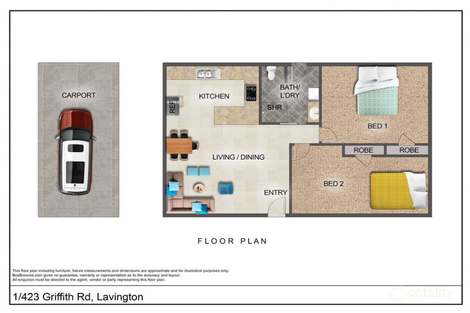 Property photo of 1/423 Griffith Road Lavington NSW 2641