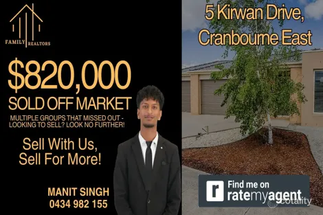 5 Kirwan Dr, Cranbourne East, VIC 3977